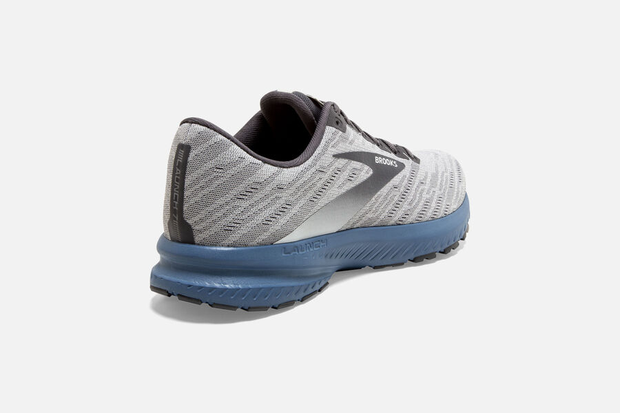 Brooks Launch 7 Road Running Shoes Mens - Grey - OSAKC-1846